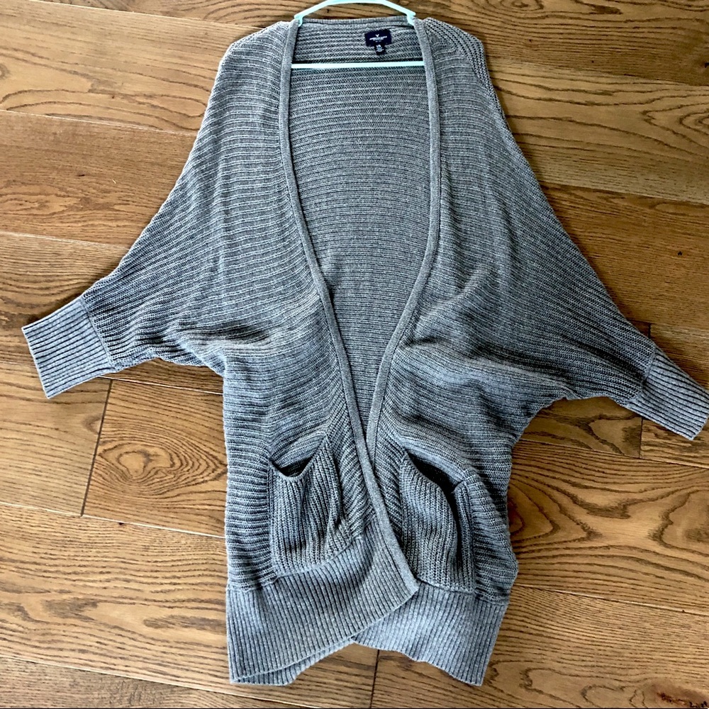 AE Maxi Gray Cardigan size L/XL